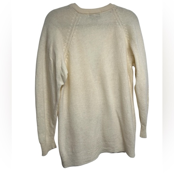 Reed Hunter 96% Lambswool Cardigan – Buttercream Yellow, Size Small - Picture 3 of 7